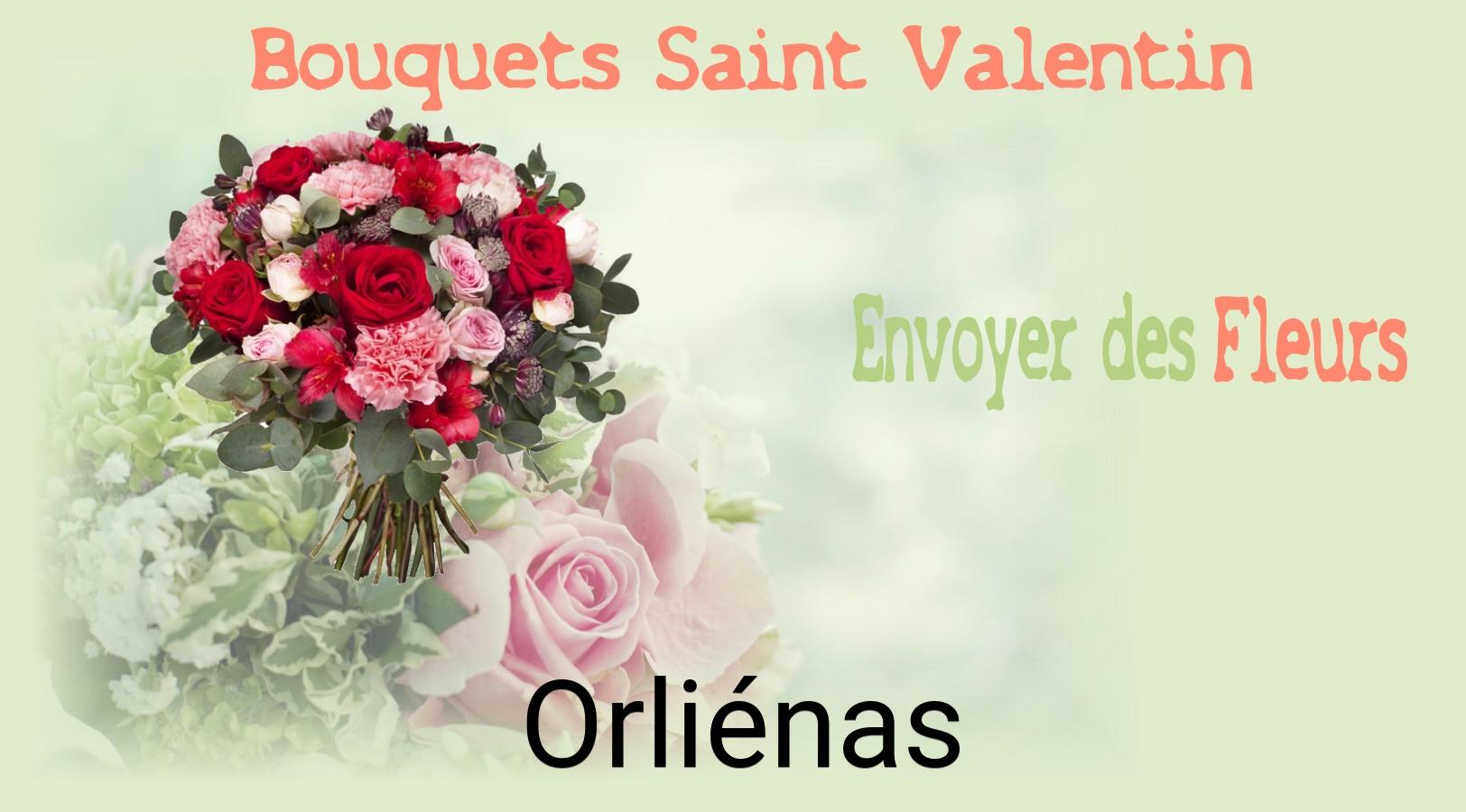 Roses de Saint-Valentin livrées à Orliénas